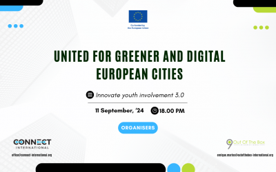 Join our event Innovative “Youth Participation 3.0 /BUILDING GREEN SMART CITIES WITH DIGITAL GENERATION”