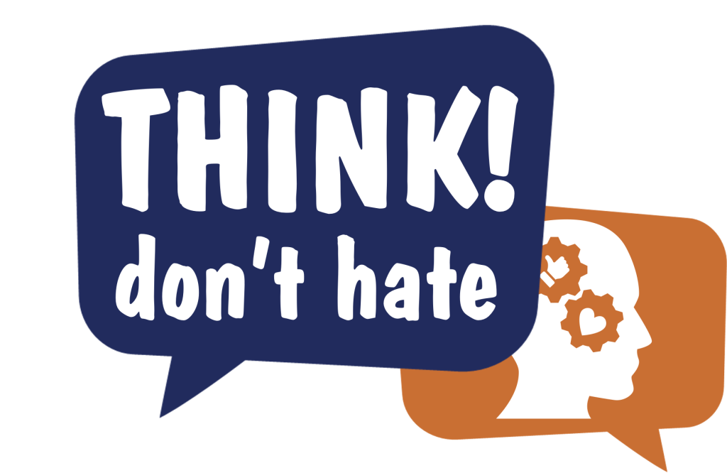 Think! Don’t Hate logo